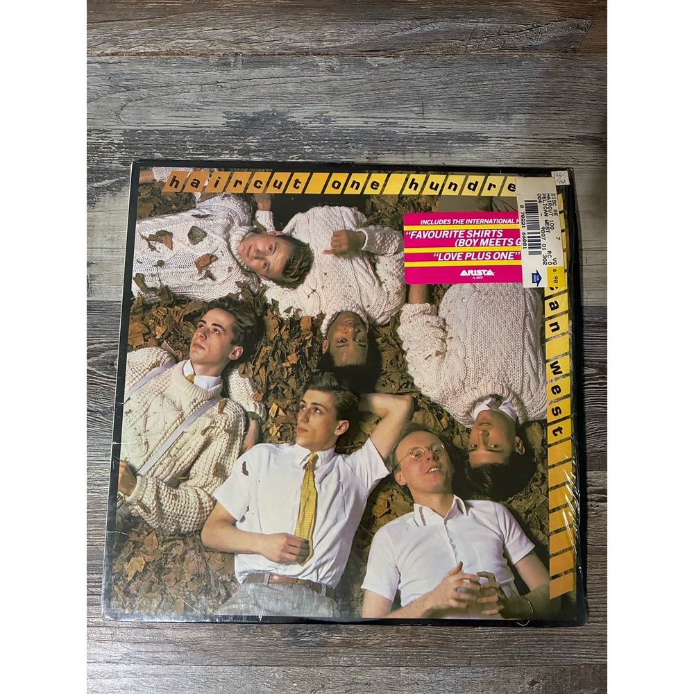 Pelican West (US) 1982 MISPRINT Vinyl LP By Haircut One Hundred (Arista-AL 6600)